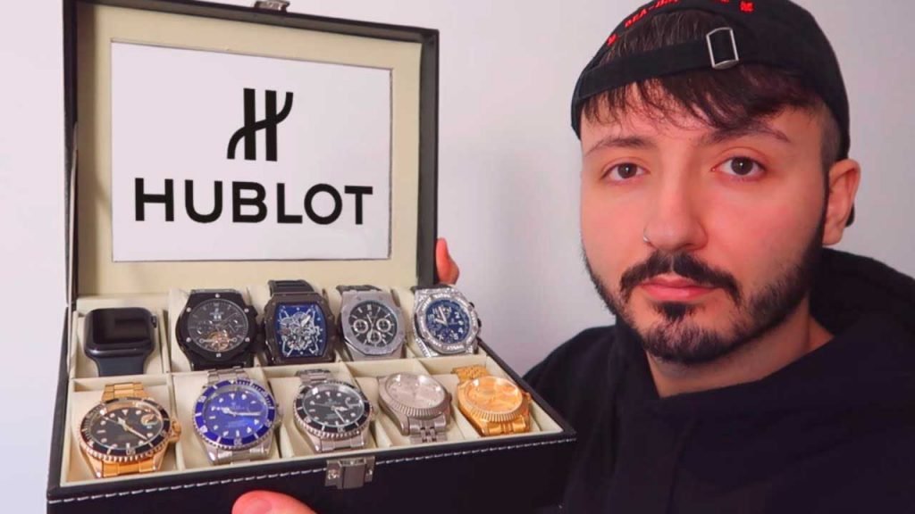 Colección de relojes de lujo