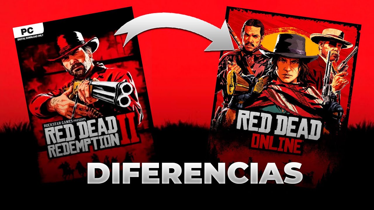 Descubre las Diferencias Entre Red Dead Redemption 2 y Red Dead Online